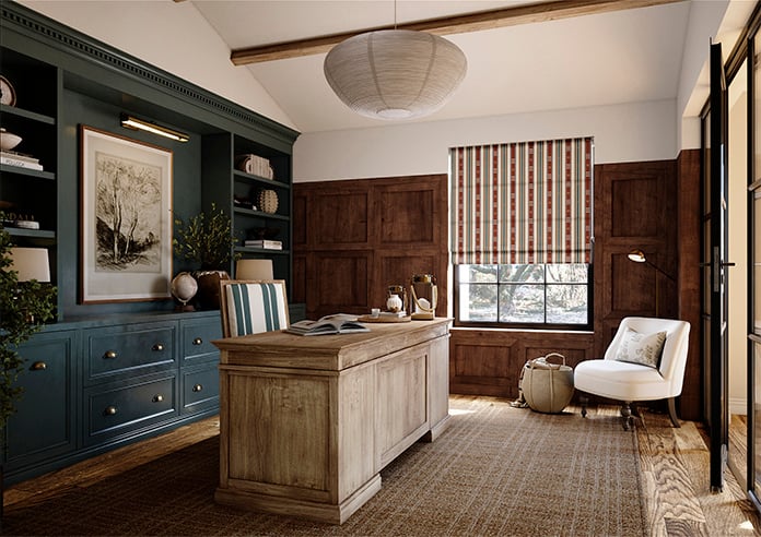 The British Stripe Co. William, Teignbridge No.1 - Twist&Fit Roman Blind - Image 7